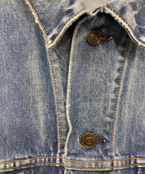 BALENCIAGA（バレンシアガ）BALENCIAGA (バレンシアガ) バックロゴデニムジャケット インディゴ サイズ:34の古着・服飾アイテム