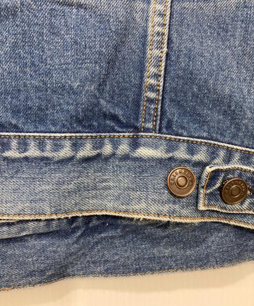 BALENCIAGA（バレンシアガ）BALENCIAGA (バレンシアガ) バックロゴデニムジャケット インディゴ サイズ:34の古着・服飾アイテム