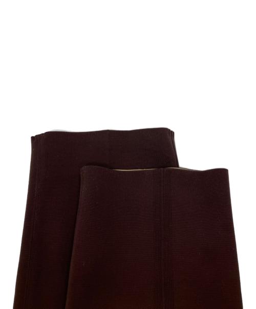 CFCL（シーエフシーエル）CFCL (シーエフシーエル) DF HIGH GAUGE STRAIGHT PANTS ブラウン サイズ:3の古着・服飾アイテム