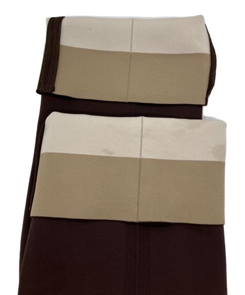 CFCL（シーエフシーエル）CFCL (シーエフシーエル) DF HIGH GAUGE STRAIGHT PANTS ブラウン サイズ:3の古着・服飾アイテム