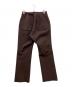 CFCL (シーエフシーエル) DF HIGH GAUGE STRAIGHT PANTS ブラウン サイズ:3：5000円