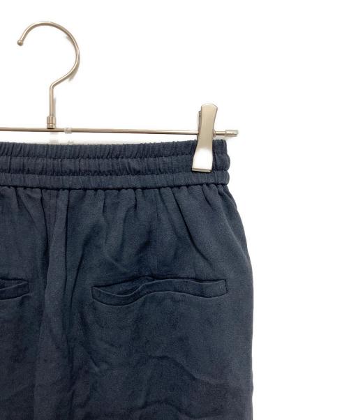 AMOMENTO（アモーメント）AMOMENTO (アモーメント) STRAIGHT TUCK BANDING PANTS ダークネイビー サイズ:Mの古着・服飾アイテム