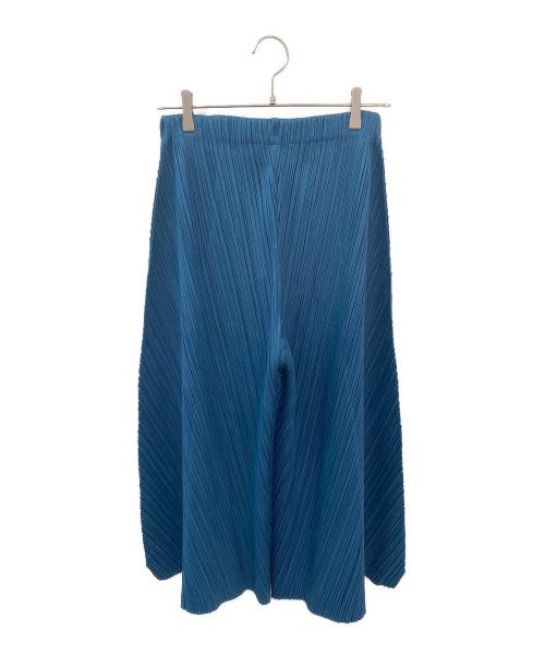 PLEATS PLEASE（プリーツプリーズ）PLEATS PLEASE (プリーツプリーズ) THICKER BOTTOMS 1 ブルー サイズ:4の古着・服飾アイテム