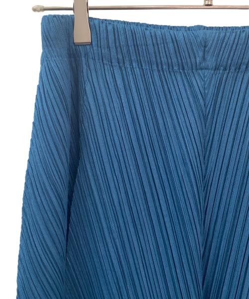 PLEATS PLEASE（プリーツプリーズ）PLEATS PLEASE (プリーツプリーズ) THICKER BOTTOMS 1 ブルー サイズ:4の古着・服飾アイテム