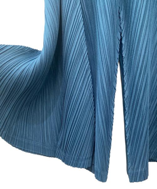 PLEATS PLEASE（プリーツプリーズ）PLEATS PLEASE (プリーツプリーズ) THICKER BOTTOMS 1 ブルー サイズ:4の古着・服飾アイテム