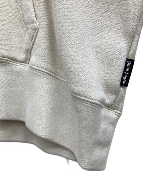 Palm Angels（パーム エンジェルス）Palm Angels (パーム エンジェルス) Racing Star Logo Printed Hoodie ベージュ サイズ:XSの古着・服飾アイテム