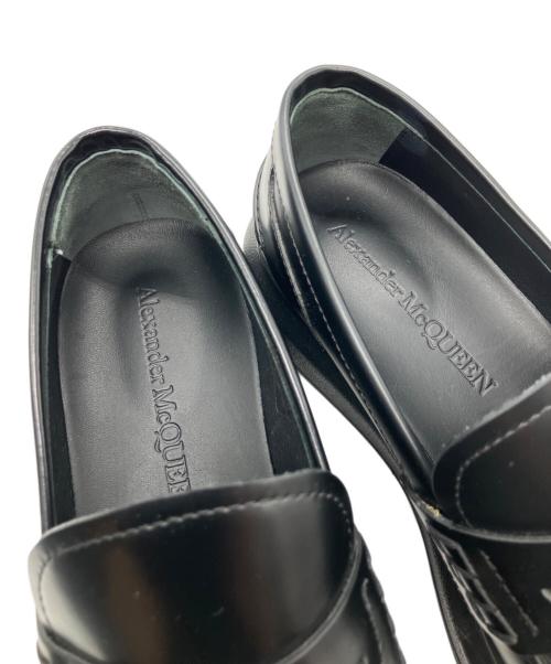 ALEXANDER McQUEEN（アレキサンダーマックイーン）ALEXANDER McQUEEN (アレキサンダーマックイーン) Hybrid ローファー ブラック サイズ:38の古着・服飾アイテム