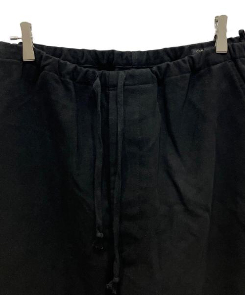 COMOLI（コモリ）COMOLI (コモリ) モールスキン ドローストリングパンツ ブラック サイズ:3 未使用品の古着・服飾アイテム