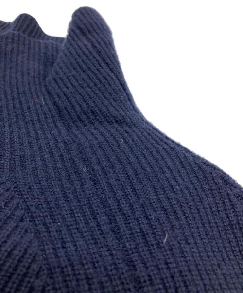 sacai（サカイ）sacai (サカイ) ニットドッキングプリーツワンピース ネイビー サイズ:2の古着・服飾アイテム