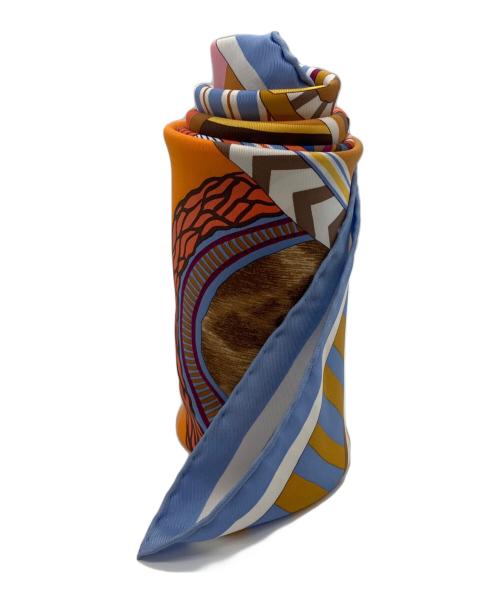 HERMES（エルメス）HERMES (エルメス) カレ90　空想の鞍　シルクスカーフの古着・服飾アイテム