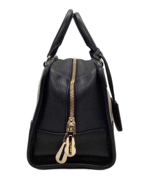 LOEWE（ロエベ）LOEWE (ロエベ) アマソナ28ハンドバッグ アイボリー×ブラック サイズ:下記参照の古着・服飾アイテム