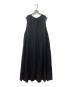 KAGURE (カグレ) Aラインジャンパースカート ブラック サイズ:Free：8000円