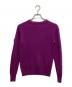 STONE ISLAND (ストーンアイランド) ワッペンリブニットセーター パープル サイズ:S：13000円