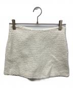 VALENTINOヴァレンティノ）の古着「ミックスツイードキュロット」｜ホワイト