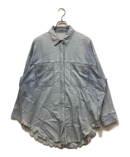 Spick and Span（スピック＆スパン）Spick and Span (スピックアンドスパン) デニムルーズシャツ インディゴ サイズ:Freeの古着・服飾アイテム