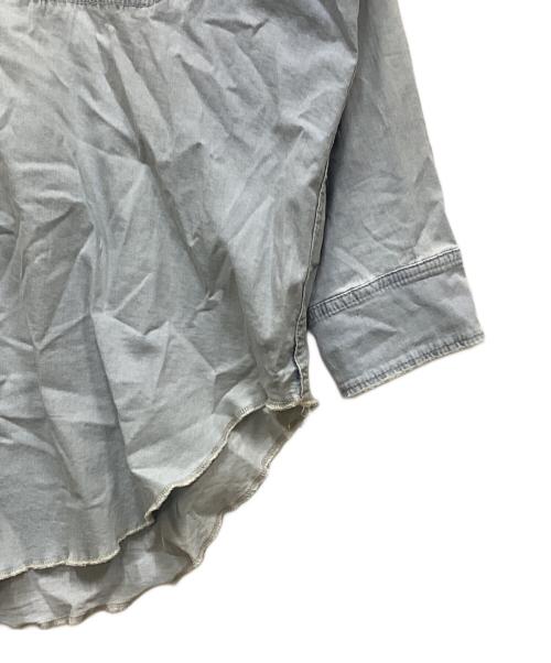 Spick and Span（スピック＆スパン）Spick and Span (スピックアンドスパン) デニムルーズシャツ インディゴ サイズ:Freeの古着・服飾アイテム