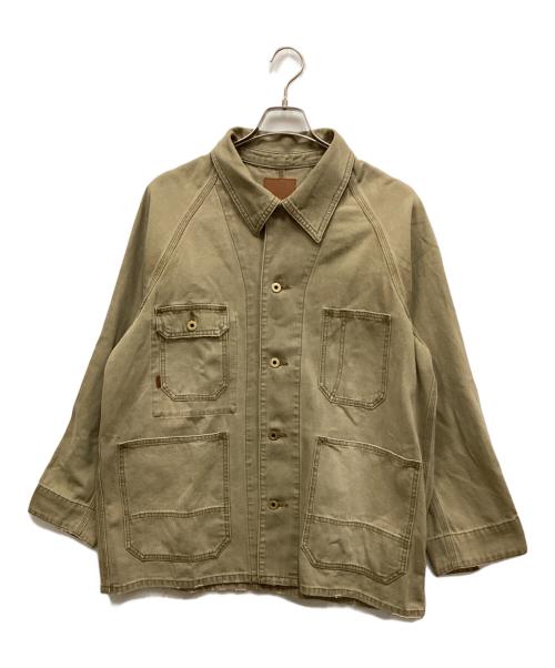 Spick and Span（スピックアンドスパン）Spick and Span (スピックアンドスパン) 5 1/2 DUCK COVERALLS(ダックカバーオール) ブラウン サイズ:28の古着・服飾アイテム