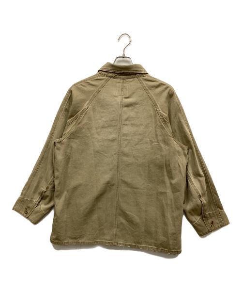 Spick and Span（スピックアンドスパン）Spick and Span (スピックアンドスパン) 5 1/2 DUCK COVERALLS(ダックカバーオール) ブラウン サイズ:28の古着・服飾アイテム