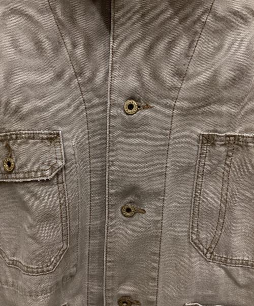 Spick and Span（スピックアンドスパン）Spick and Span (スピックアンドスパン) 5 1/2 DUCK COVERALLS(ダックカバーオール) ブラウン サイズ:28の古着・服飾アイテム