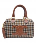 CELINEセリーヌ）の古着「トリオンフスモールボストンバッグ」｜マルチカラー