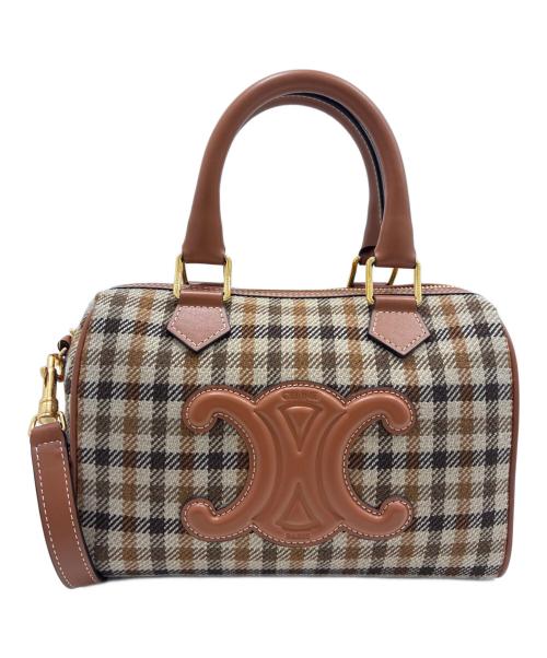 CELINE（セリーヌ）CELINE (セリーヌ) トリオンフスモールボストンバッグ マルチカラーの古着・服飾アイテム