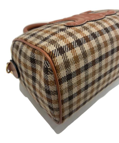 CELINE（セリーヌ）CELINE (セリーヌ) トリオンフスモールボストンバッグ マルチカラーの古着・服飾アイテム