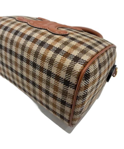 CELINE（セリーヌ）CELINE (セリーヌ) トリオンフスモールボストンバッグ マルチカラーの古着・服飾アイテム