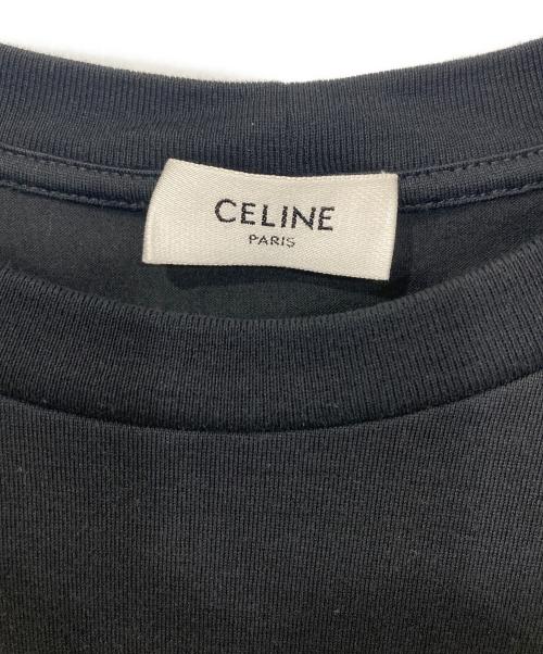 CELINE（セリーヌ）CELINE (セリーヌ) ルーズTシャツ ブラック サイズ:Mの古着・服飾アイテム