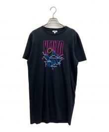 KENZO（ケンゾー）の古着「Embroidered T Shirt Dress」｜ブラック