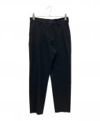 Yohji Yamamoto collectionsヨウジヤマモトコレクションズ）の古着「FLANNEL NORMAL LEGGINGS SLIM PANTS」｜ブラック