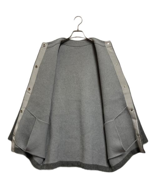 ELENDEEK（エレンディーク）ELENDEEK (エレンディーク) BASIC CN RACCOON MIX WCD（ベーシックCNラクーンカーディガン） グレー サイズ:02の古着・服飾アイテム