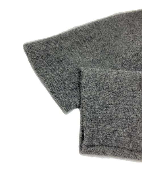 ELENDEEK（エレンディーク）ELENDEEK (エレンディーク) BASIC CN RACCOON MIX WCD（ベーシックCNラクーンカーディガン） グレー サイズ:02の古着・服飾アイテム