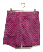 SUPREMEシュプリーム）の古着「WORK SHORT」｜ピンク