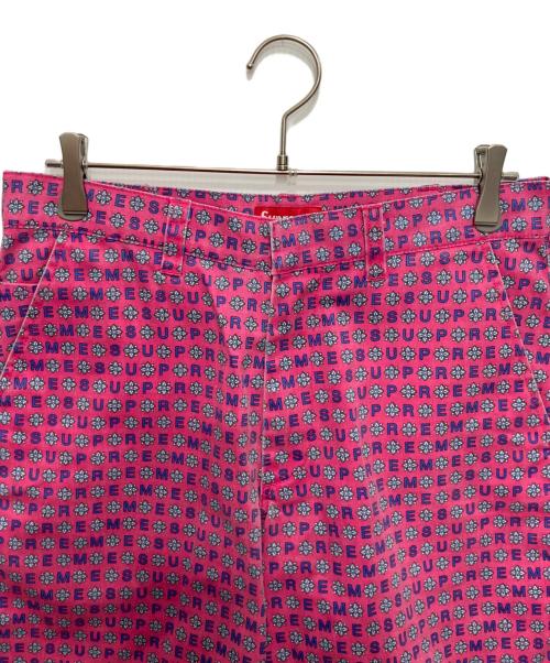 SUPREME（シュプリーム）SUPREME (シュプリーム) WORK SHORT ピンク サイズ:SIZE 76cm (W30)の古着・服飾アイテム