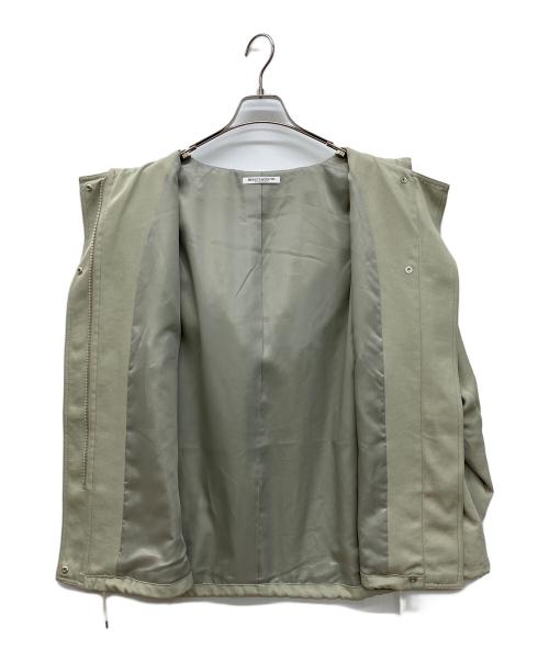 BEAUTY&YOUTH UNITED ARROWS（ビューティーアンドユースユナイテッドアローズ）BEAUTY&YOUTH UNITED ARROWS (ビューティーアンドユースユナイテッドアローズ) ナイロンツイルフーディ ベージュ サイズ:Sの古着・服飾アイテム