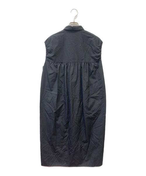 TOMORROW LAND collection（トゥモローランドコレクション）TOMORROW LAND collection (トゥモローランドコレクション) コットントロピカル シャツワンピース ブラック サイズ:36の古着・服飾アイテム