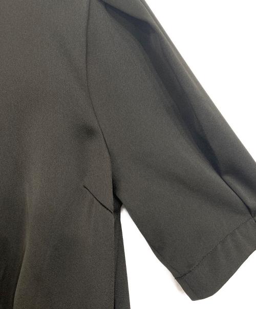 BAUM UND PFERDGARTEN（バウムウンドヘルガーデン）BAUM UND PFERDGARTEN (バウムウンドヘルガーデン) サテンロングワンピース ブラック サイズ:SIZE 36の古着・服飾アイテム