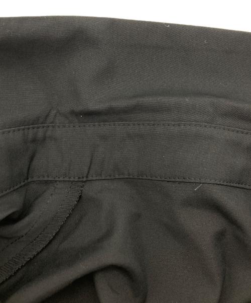 Loulou Willoughby（ルルウィルビー）Loulou Willoughby (ルルウィルビー) レーストリムシャツワンピース ブラック サイズ:2の古着・服飾アイテム