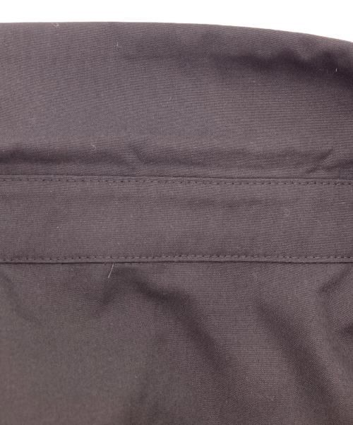 Loulou Willoughby（ルルウィルビー）Loulou Willoughby (ルルウィルビー) レーストリムシャツワンピース ブラック サイズ:2の古着・服飾アイテム