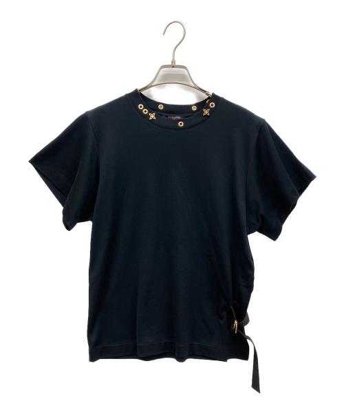LOUIS VUITTON（ルイ ヴィトン）LOUIS VUITTON (ルイ ヴィトン) サイドストラップ Tシャツ ブラック サイズ:Ｓの古着・服飾アイテム