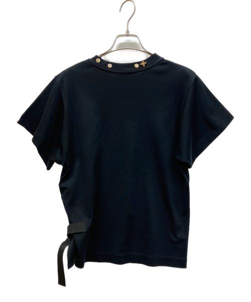 LOUIS VUITTON（ルイ ヴィトン）LOUIS VUITTON (ルイ ヴィトン) サイドストラップ Tシャツ ブラック サイズ:Ｓの古着・服飾アイテム
