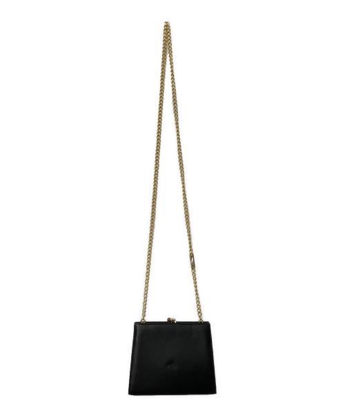 Salvatore Ferragamo（サルヴァトーレ フェラガモ）Salvatore Ferragamo (サルヴァトーレ フェラガモ) ヴァラ チェーンショルダーバッグ ブラックの古着・服飾アイテム