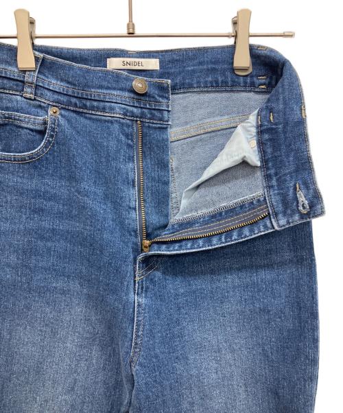 Snidel（スナイデル）Snidel (スナイデル) ストレッチフレアデニムパンツ ブルー サイズ:1 未使用品の古着・服飾アイテム