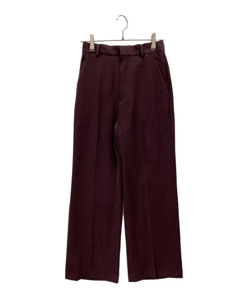 IENA LA BOUCLE（イエナ ラ ブークル）IENA LA BOUCLE (イエナ ラ ブークル) デイリースラックス ブラウン サイズ:36の古着・服飾アイテム