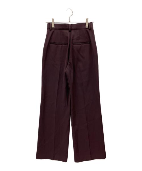IENA LA BOUCLE（イエナ ラ ブークル）IENA LA BOUCLE (イエナ ラ ブークル) デイリースラックス ブラウン サイズ:36の古着・服飾アイテム