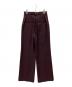 IENA LA BOUCLE (イエナ ラ ブークル) デイリースラックス ブラウン サイズ:36：8000円