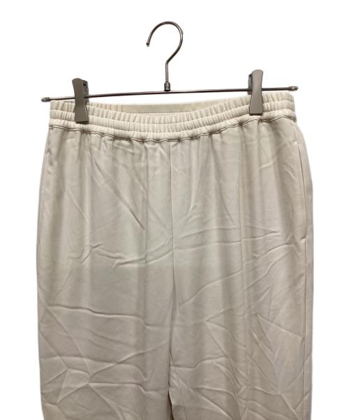 MUSE de Deuxieme Classe（ミューズ ドゥーズィエム クラス）MUSE de Deuxieme Classe (ミューズ ドゥーズィエム クラス) Col Pierrot (コルピエロ) ジョーゼットスソリブパンツ アイボリー サイズ:36の古着・服飾アイテム