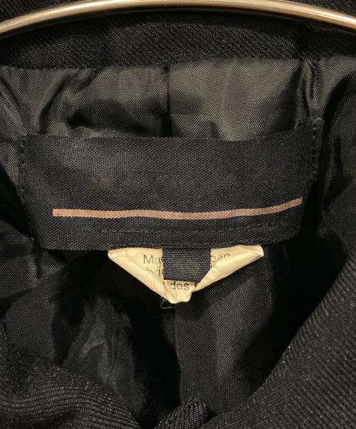 COMME des GARCONS GIRL（コムデギャルソンガール）COMME des GARCONS GIRL (コムデギャルソンガール) 丸襟ポリ縮絨製品染ジャケット ネイビー サイズ:XSの古着・服飾アイテム