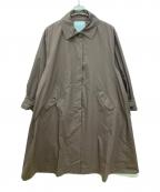 NEMIKAネミカ）の古着「コラボステンカラーコート」｜ブラウン