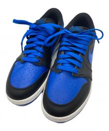 NIKE（ナイキ）の古着「Air Jordan 1 Low '85 / エアジョーダン1 ロー '85 ローカットスニーカー」｜ブラック×ブルー